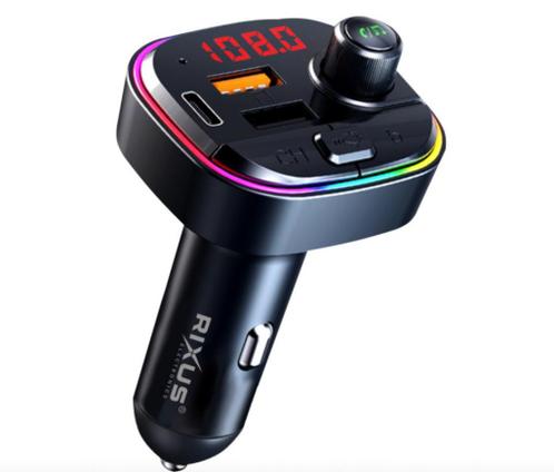 Rixus Fm transmitter Bluetooth carkit Quick PD 3.0