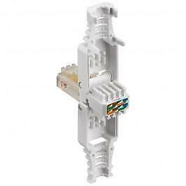 RJ45 Stekker plug met LSA strook (zonder gereedschap)