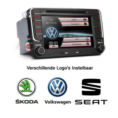 RNS 510 autoradio voor Volkswagen Seat Skoda Navi
