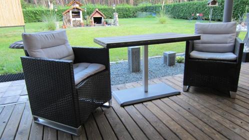 Robuste terras- balkon of keuken set. Mooi amp Plaatsbesparend