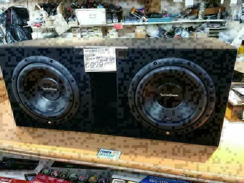 Rockford dubbele subwoofer 1000watt 500rms