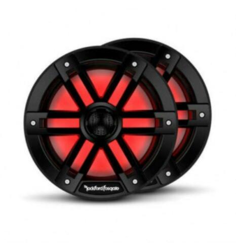 ROCKFORD FOSGATE M1-8B Marine speakers 20cm zwart NIEUW