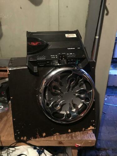 Rockford Fosgate set, subwoofer  Versterker