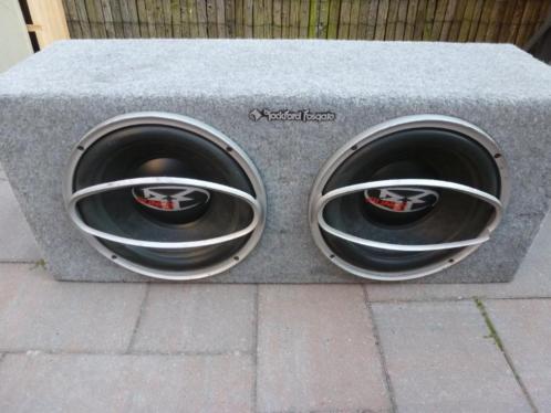 Rockford Fosgate Subwoofer en Kicker Versterker