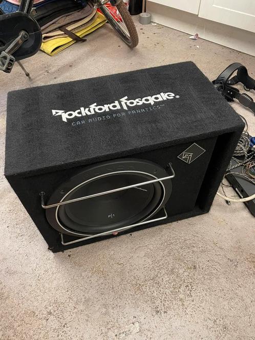 Rockford Fosgate subwoofer en versterker