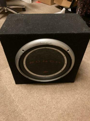 Rockford Fosqate woofer met versterker