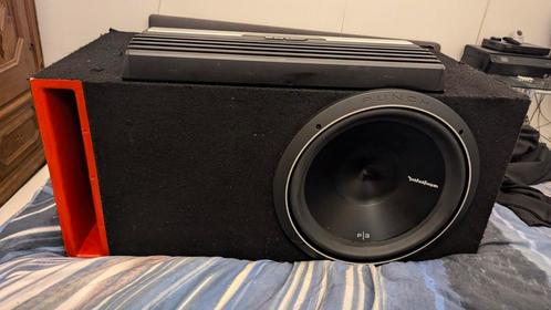 Rockford P3D4-15 inch subwoofer met Alpine monoblock