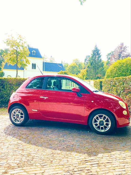 Rode Fiat 500 Automaat, Grote beurt gehad, Apple carplay