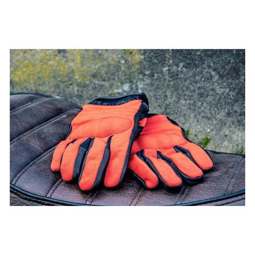 Roeg FNGR Motor Handschoenen Textiel FNGR Oranje