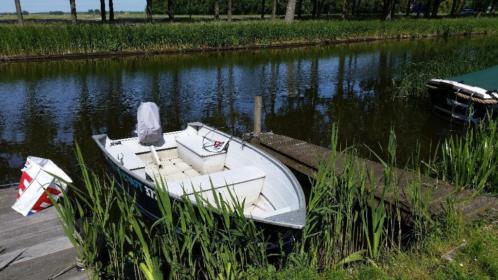 roei-visboot Prince Craft 3,72 meter geklonken aluminium