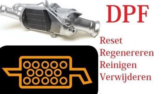 Roetfilter  dpf reinigen of verwijderen van Volvo