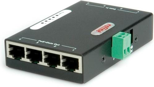 Roline Gigabit Ethernet PoE Injector, 4 poorten