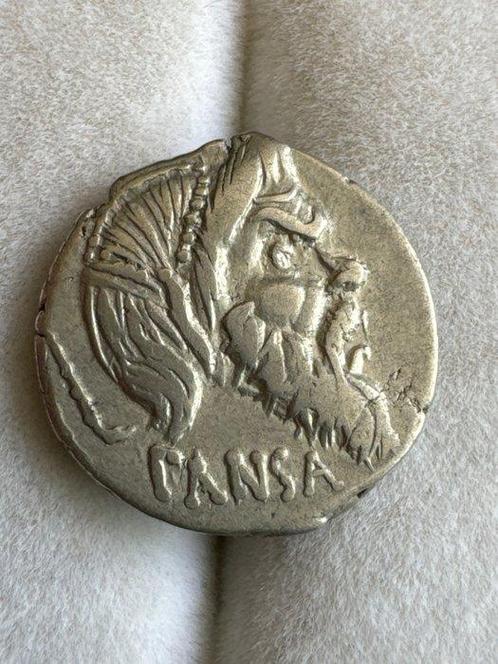 Romeinse Republiek. L. Opeimius, 131 v.Chr.. Denarius