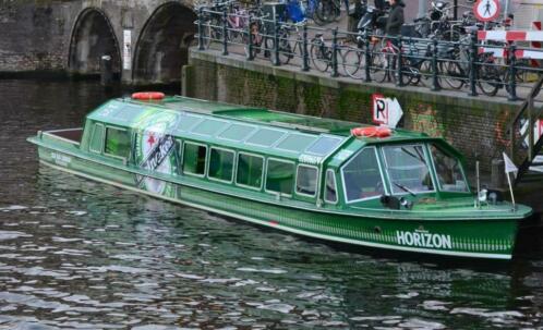 Rondvaartboot Amsterdams model