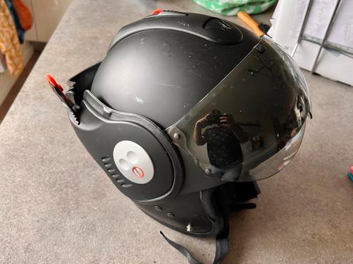 Roof boxer motorhelm maat sm extra met zwart vizier