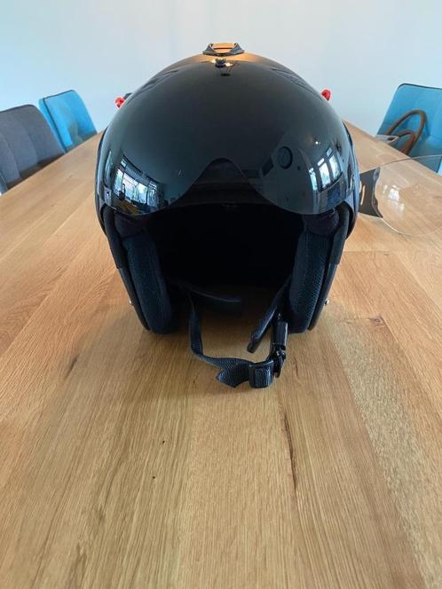Roof boxer V8 helm zwart maat 61 (XL)  extra vizier