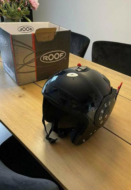 Roof Boxer V8 Motorhelm met doos amp bon