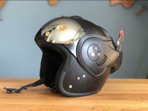 Roof Boxer V8 XXL motorhelm met spiegelvizier spiegel vizier