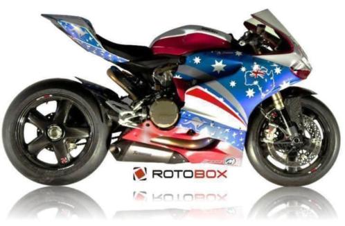 Rotobox RBX2 full carbon set wielen 1199 Panigale