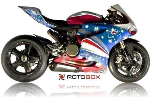 Rotobox RBX2 full carbon set wielen 1199 Panigale