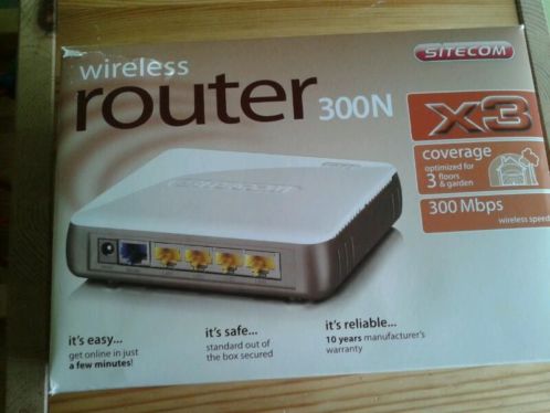 Router van sitecom 300n