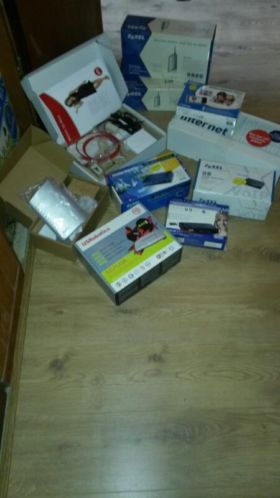 Routers, switch en wireless adapter