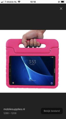 Roze Cover Samsung galaxy Tab A10.1 (2019) kind