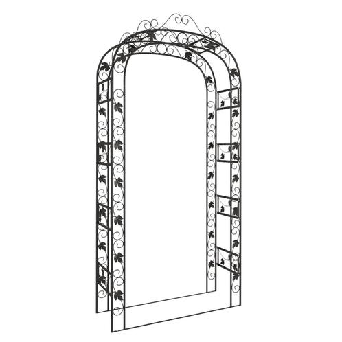 Rozenboog met bank rozen boog tuinboog rond GRATIS BEZORGD