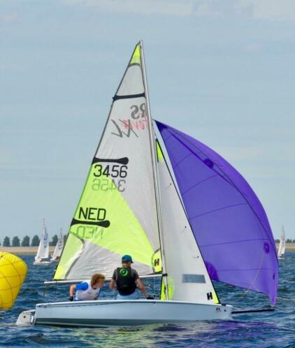 RS Feva incl weg- en strandtrailer
