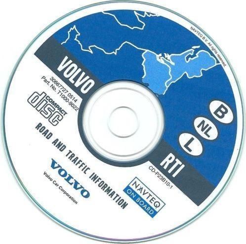 rti navigatie Benelux cd uit 2011 Volvo 