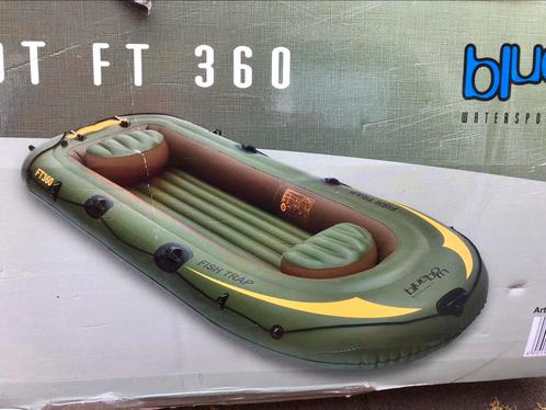 Rubberboot 360x140x40 cm opblaasbaar met peddels