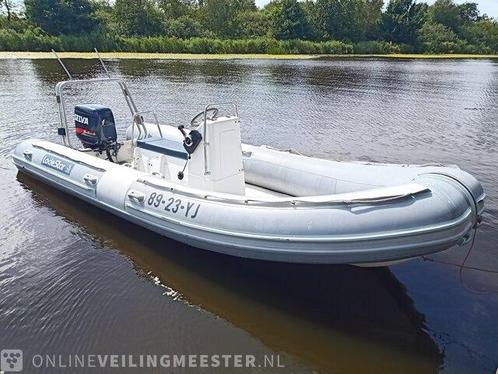 Rubberboot Lodestar 580, buitenboordmotor Selva 100 pk en
