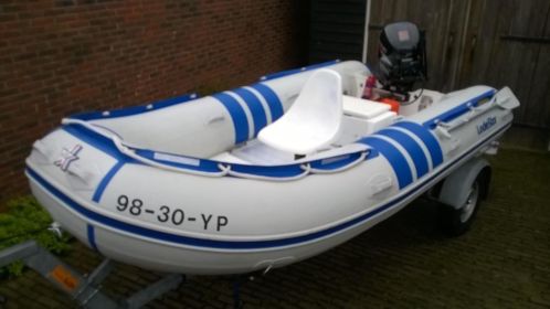 Rubberboot lodestar met 25 pk suzuki 4 takt