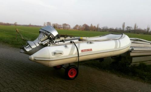 rubberboot met honda 8 pk 4 takt 2cilinder
