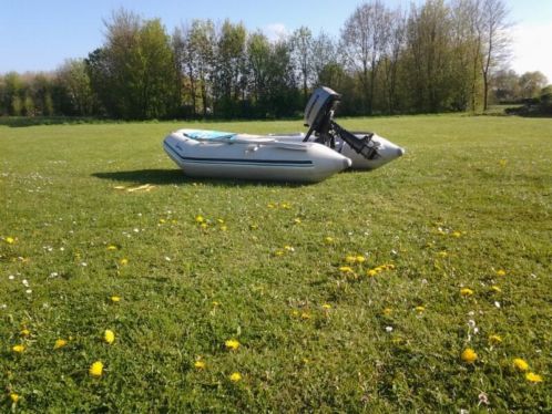 Rubberboot met moter