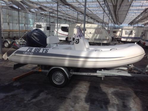 Rubberboot met polyester bodem 