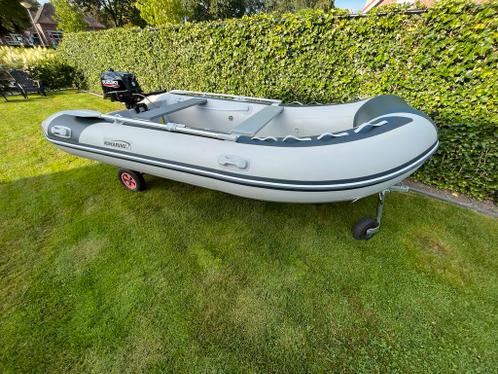 Rubberboot Nimarine MX 350 aluminium bodem met 6 PK Suzuki