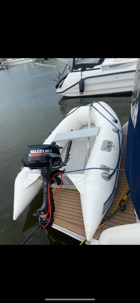 Rubberboot QuickSilver 250 airdeck met 5 pk Suzuki 4 takt