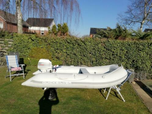 Rubberboot quicksilver 320cm 5 personen zonder motor