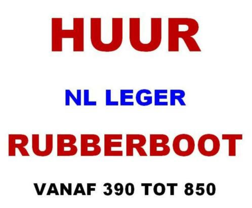 Rubberboten te huur per dag per week of per maand