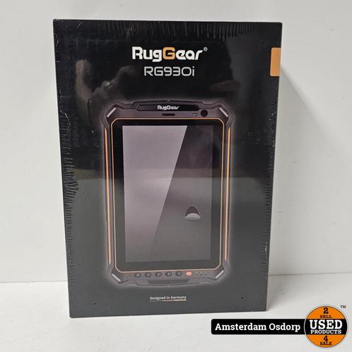 Ruggear RG930i 4G 32GB Tablet Black amp Yellow   Nieuw