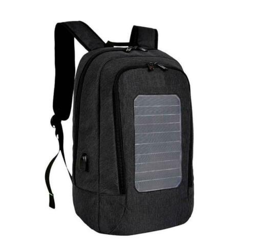 Rugtas met Zonnepanelen Solar Zwart Backpack Rugzak