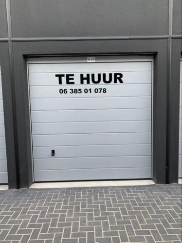 Ruime garagebox te huur Blaricum prijs verlaagd  250,-