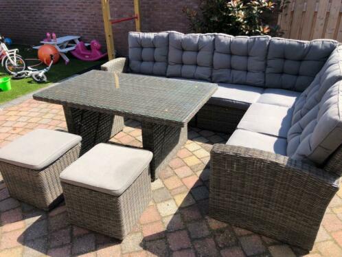 Ruime Loungeset Wicker 275x210