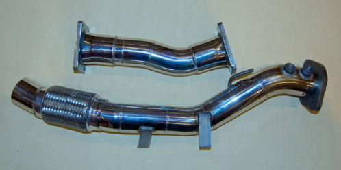 RVS Performance Downpipe  DPF off kit E60 E65 525d 530d 535