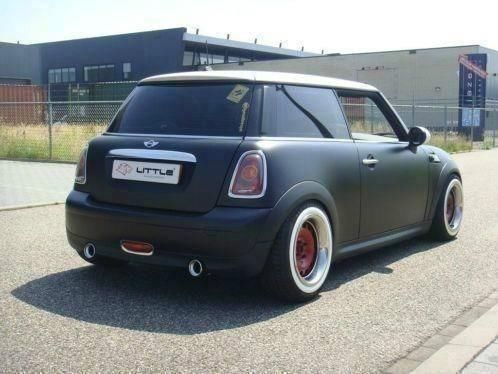 RVS Sport uitlaat op Maat BMW MINI Cooper S 1.6i (170 Pk)