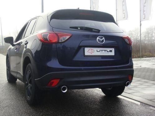 RVS Sport uitlaat op Maat Mazda CX5 Duplex