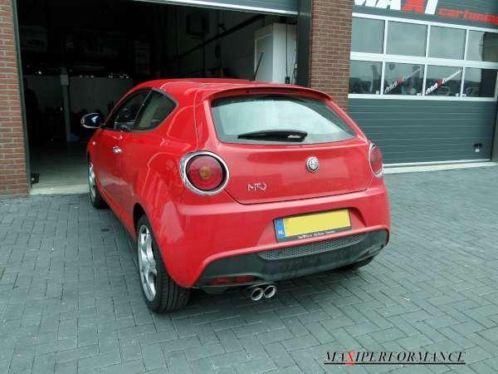 RVS Sportuitlaat Uitlaat naar wens voor Alfa Romeo Mito Spid