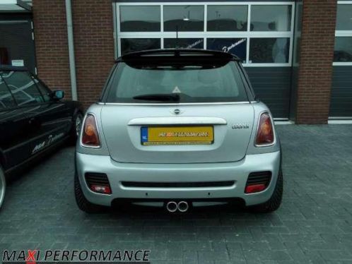 RVS Sportuitlaat Uitlaat op maat voor Mini Cooper S