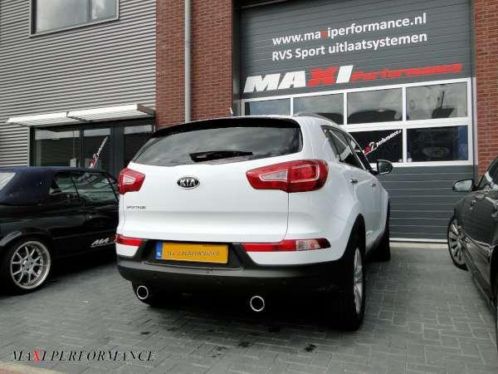 RVS Sportuitlaat Uitlaat systeem voor Kia Sportage